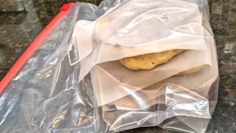 storing cooked pancakes in food plastic bag storing cooked pancakes in food plastic bag
