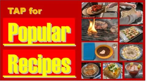 tap for popular recipe categories