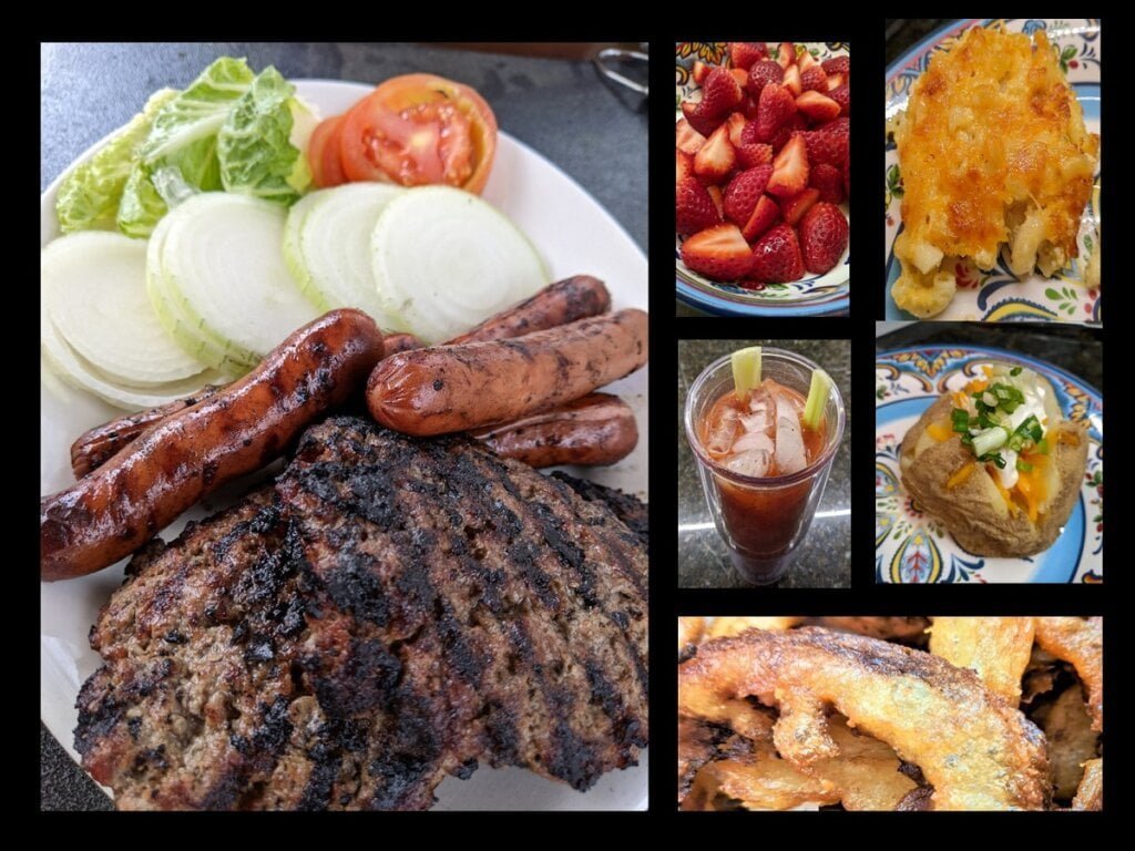 BBQ Burger Sides and Toppings BBQ Burger Sides and Toppings