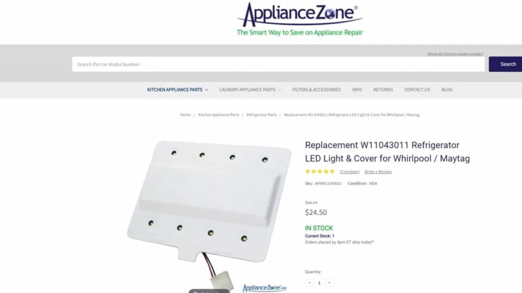 w1104301 from appliancezone w1104301 from appliancezone