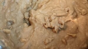 warming up refried beans for chicken burrito bowl recipe