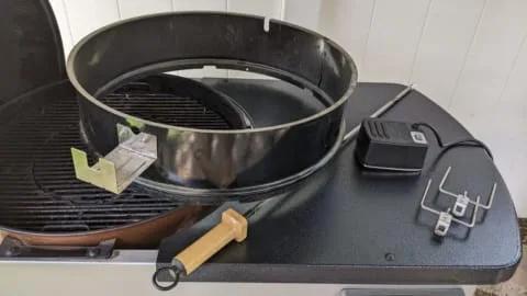 weber rotisserie attachment