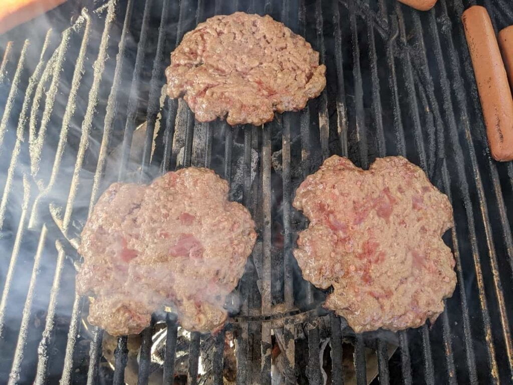 when to flip burgers on the grill